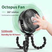 Baby Stroller Hand Fan